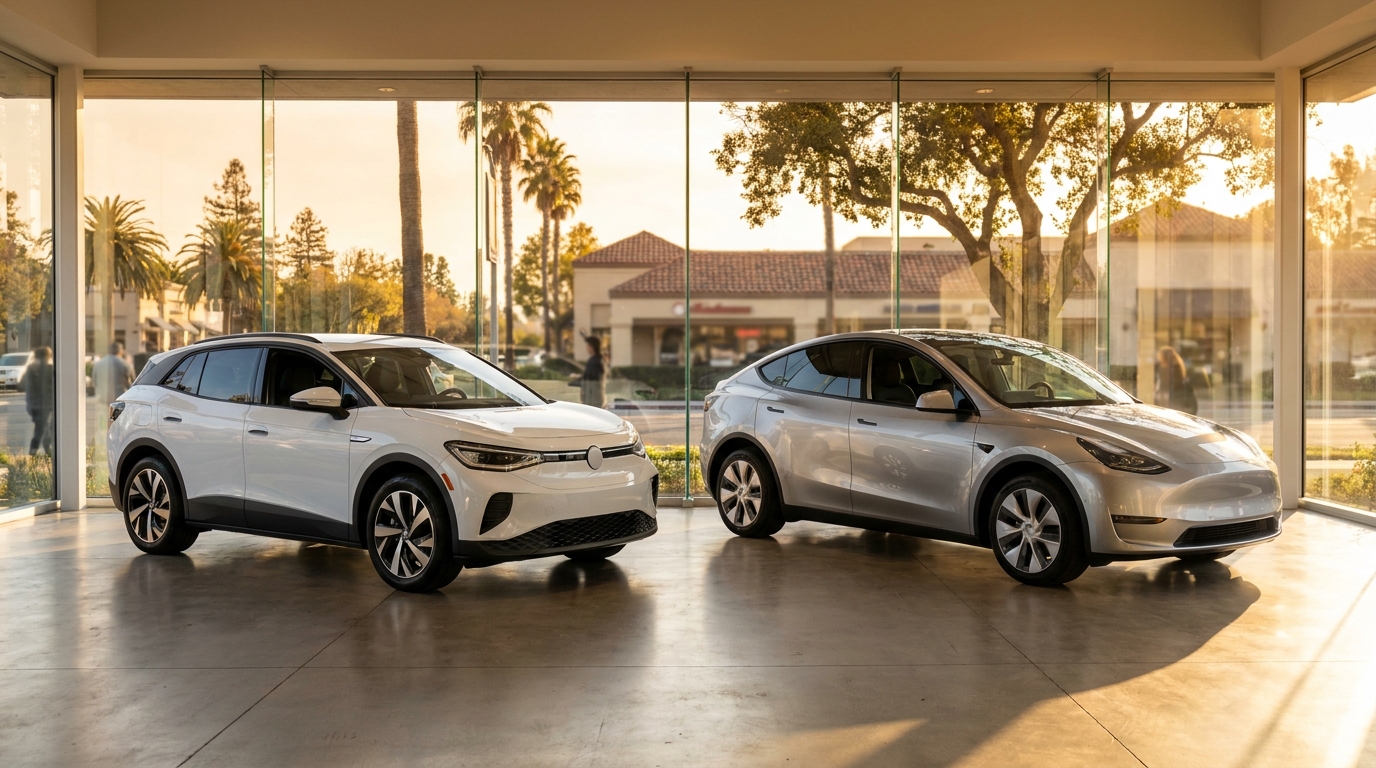 VW ID.4 vs Tesla Model Y in Palo Alto, CA: 2026 Guide - EV Car Dealer in Palo Alto, CA