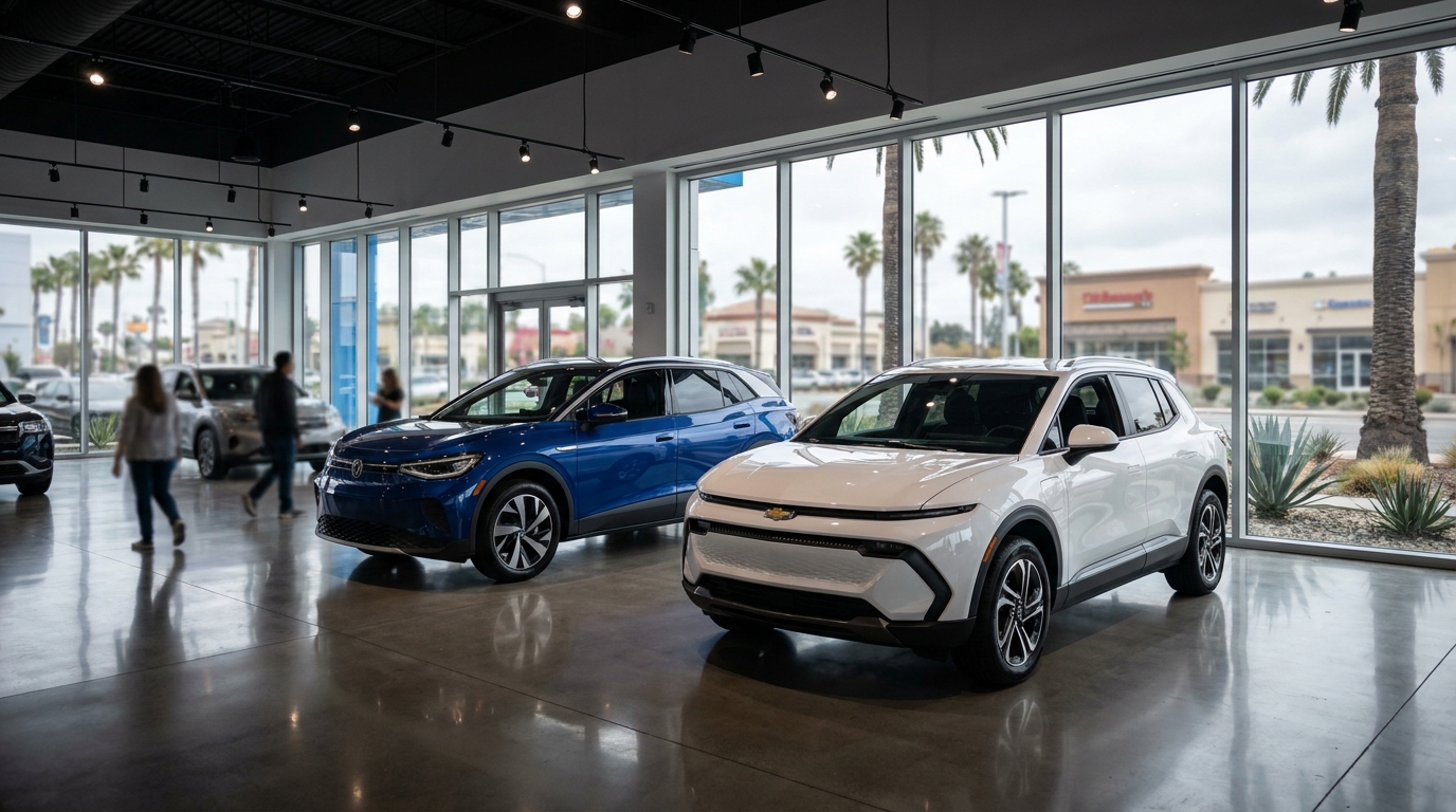 VW Electric SUV Dealer in Santa Clara, CA: ID.4 vs Field - EV Car Dealer in Santa Clara, CA
