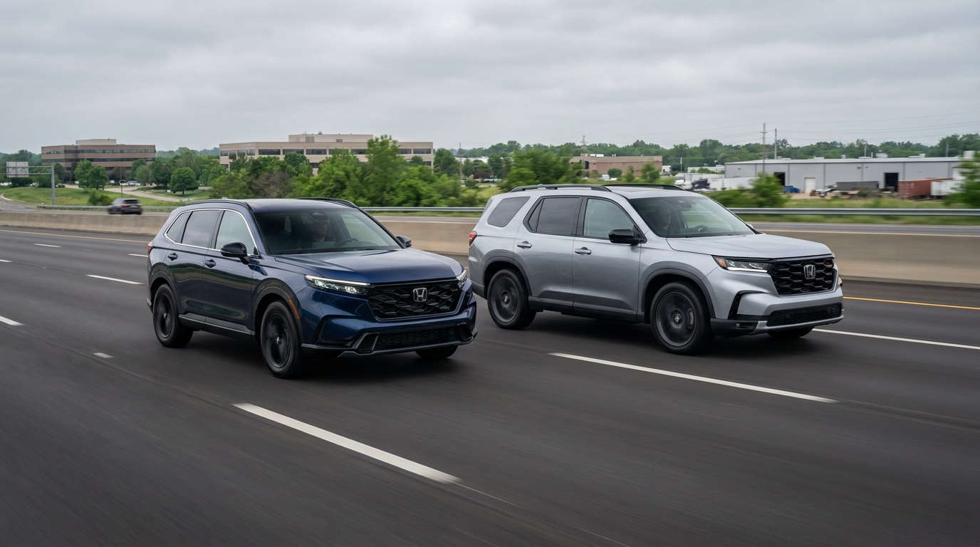 Honda CR-V vs Pilot for Families in Hazelwood, MO - Honda Dealership in Hazelwood, MO