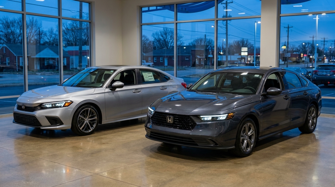 Honda Civic vs Accord for Commuters in Hazelwood, MO - Honda Dealership in Hazelwood, MO