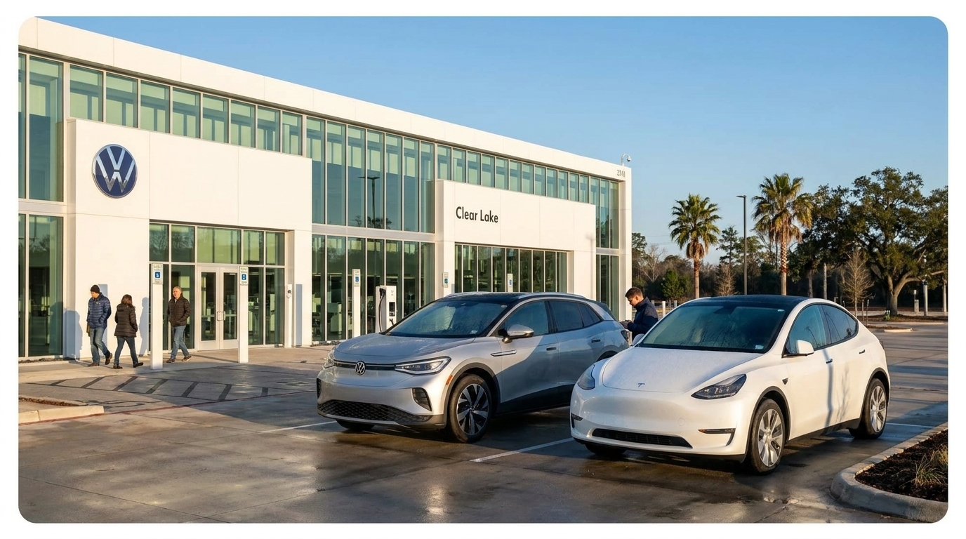 VW ID.4 vs Tesla Model Y: Which Is Easier to Buy and Own? - Auto Dealership in League City, TX