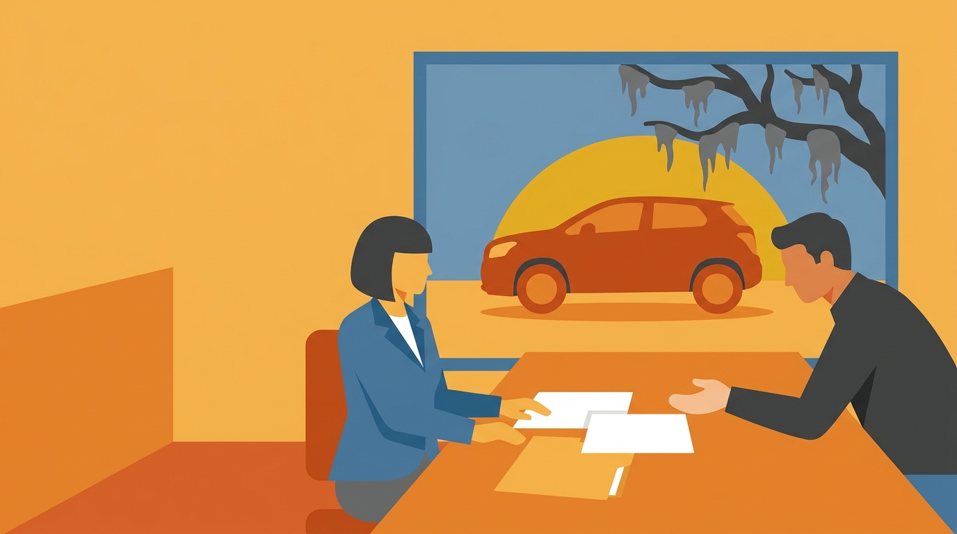 First-Time Car Buyer at a VW Dealer in League City, TX