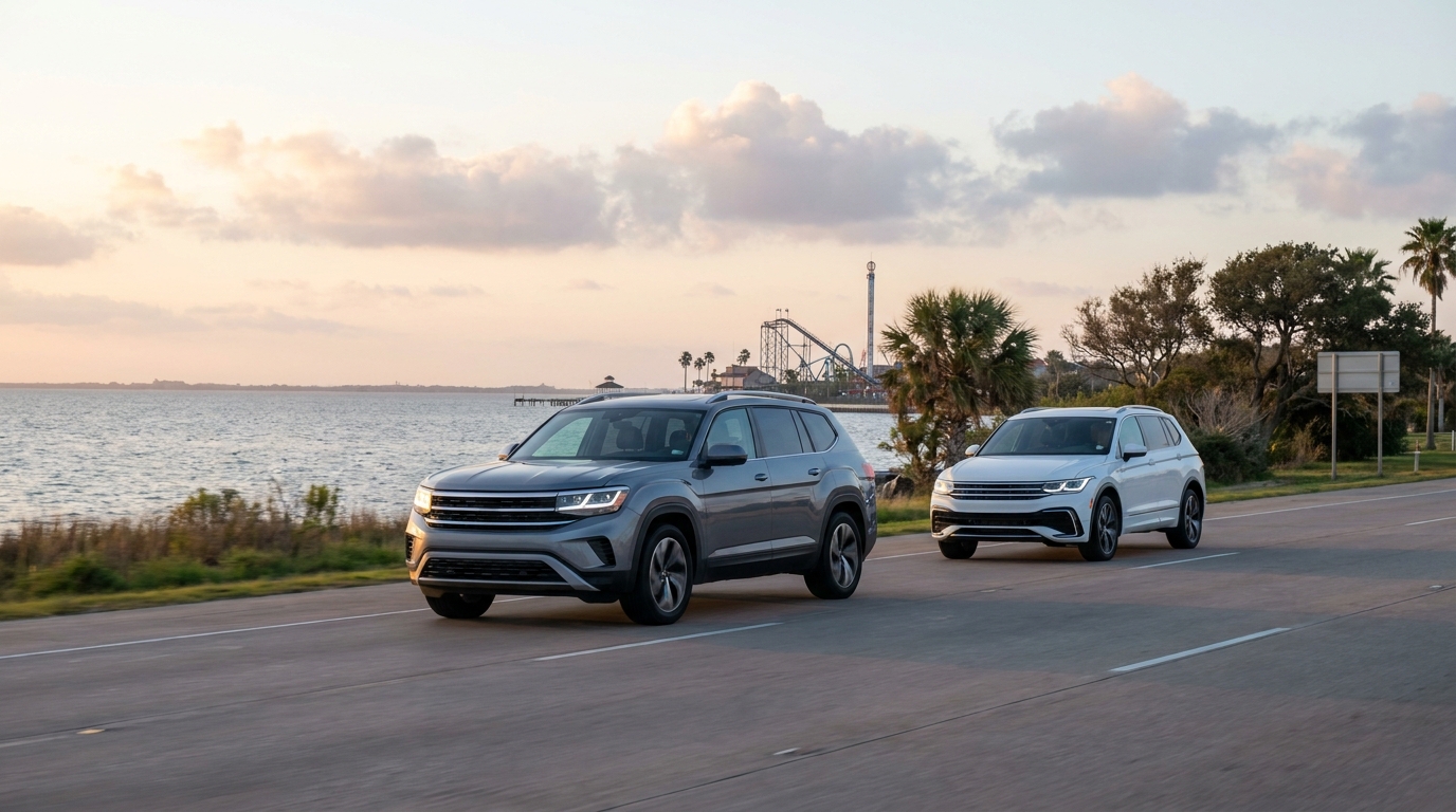 VW Atlas vs Tiguan for Families in Kemah, TX - Auto Dealership in Kemah, TX
