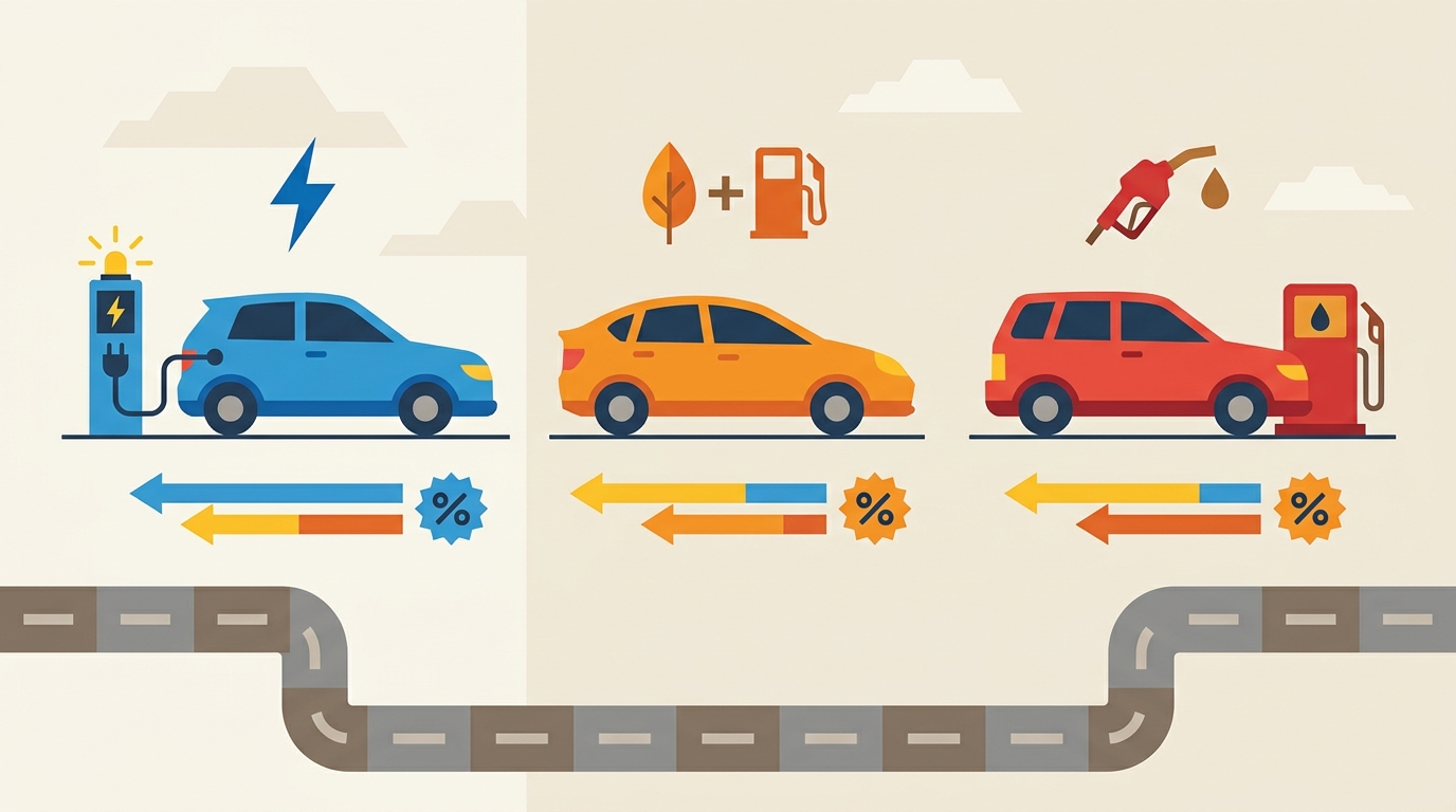 Electric vs Hybrid vs Gas: Complete Fuel Efficiency Comparison for Clear Lake Drivers