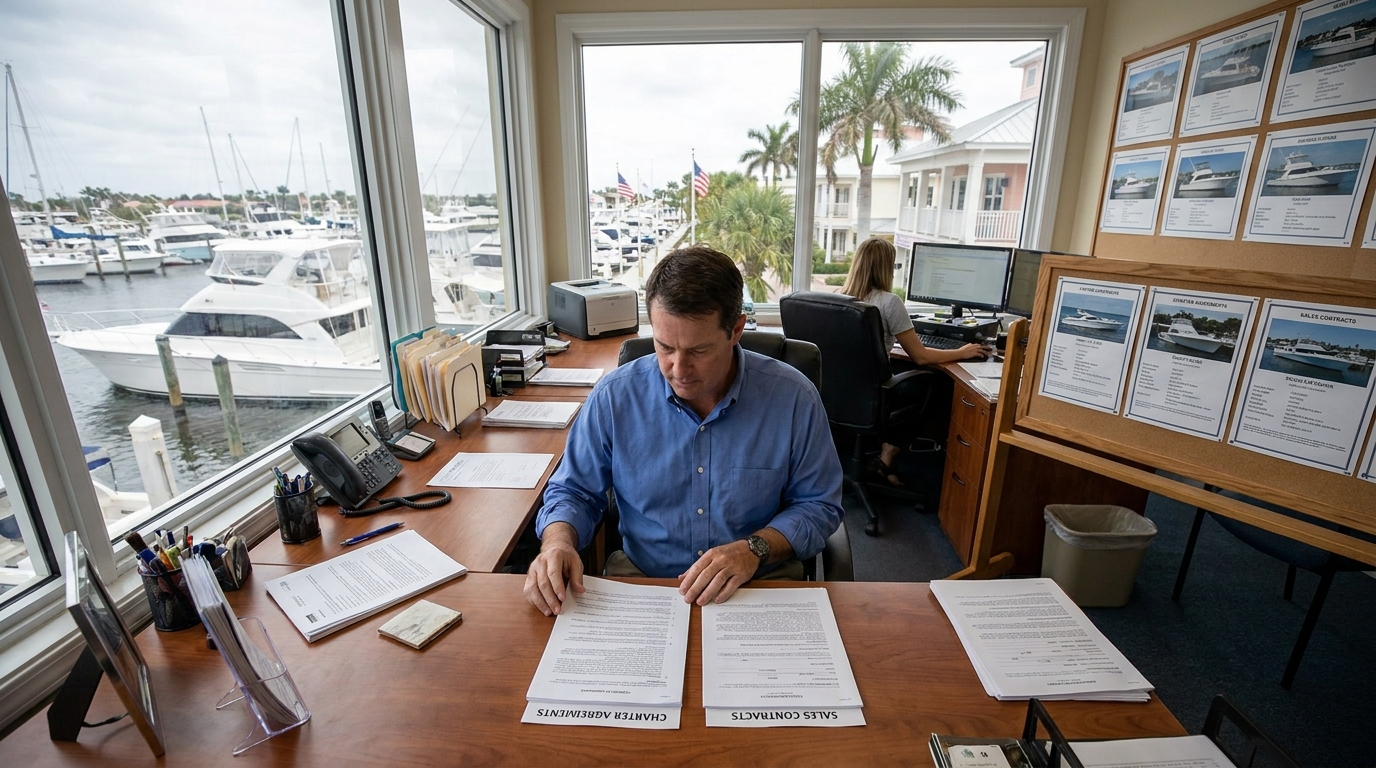 Yacht Charter vs Sales Broker in Stuart, FL - yacht and ship broker in Stuart, FL