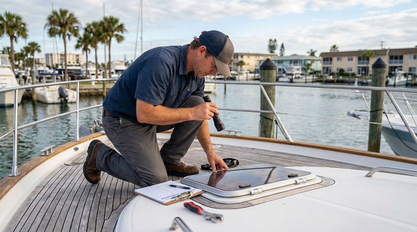 Pre-Purchase Yacht Inspection Checklist: What Madeira Beach Buyers Should Verify Before Closing in madeira beach
