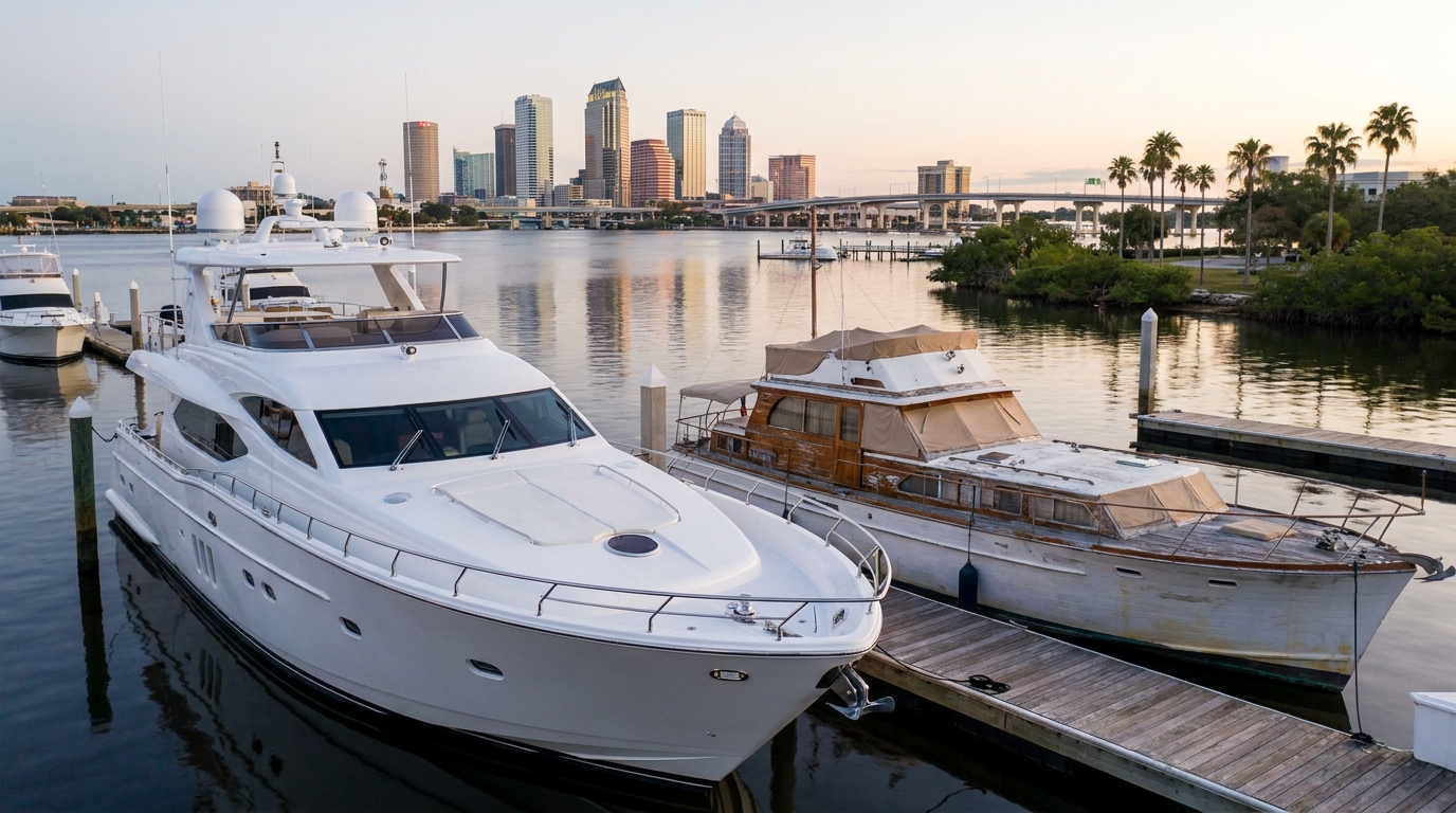 New vs Used Yacht in Tampa, FL: The Better Buy in 2026 - yacht sales in Tampa, FL