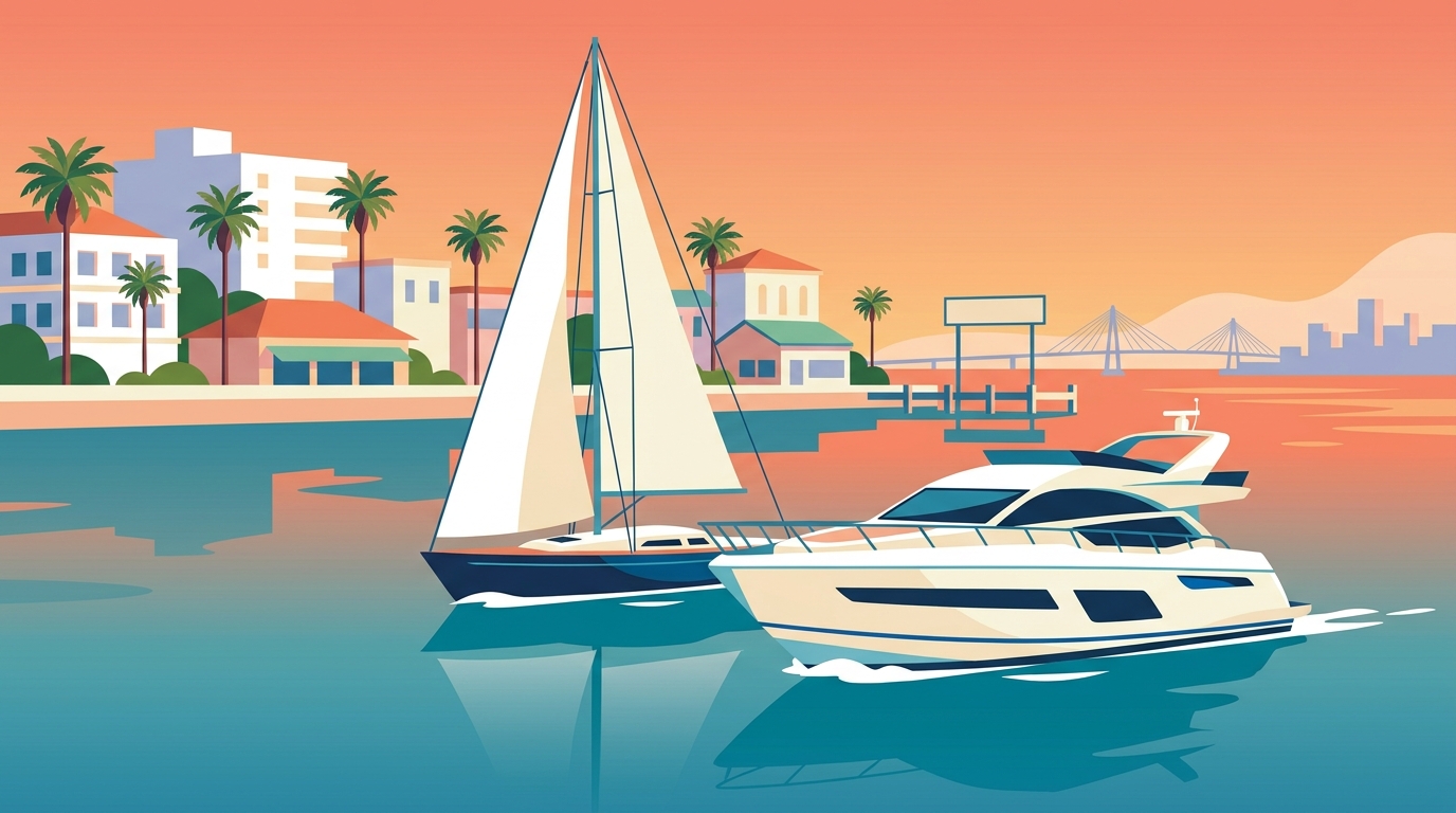 Motor Yacht vs Sailing Yacht: What Works Best in Florida Waters? - yacht sales in Saint Petersburg, FL