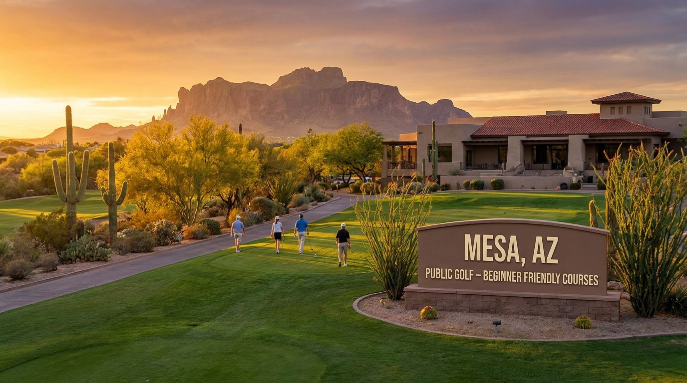 Beginner-Friendly Golf Courses in Mesa, AZ: What to Look For - public golf course in Mesa, AZ