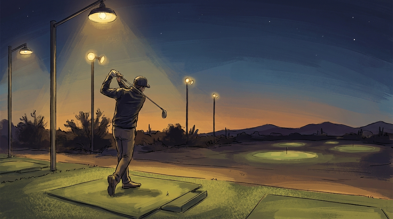 Night Driving Range in Mesa, AZ: What It's Really Like