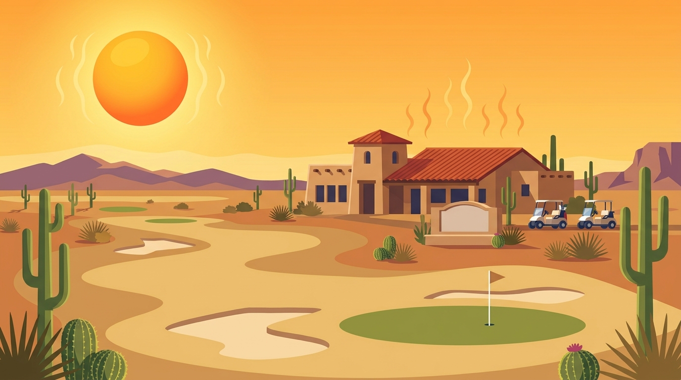 When to Tee Off in Arizona Summer Heat - public golf course in Chandler, AZ