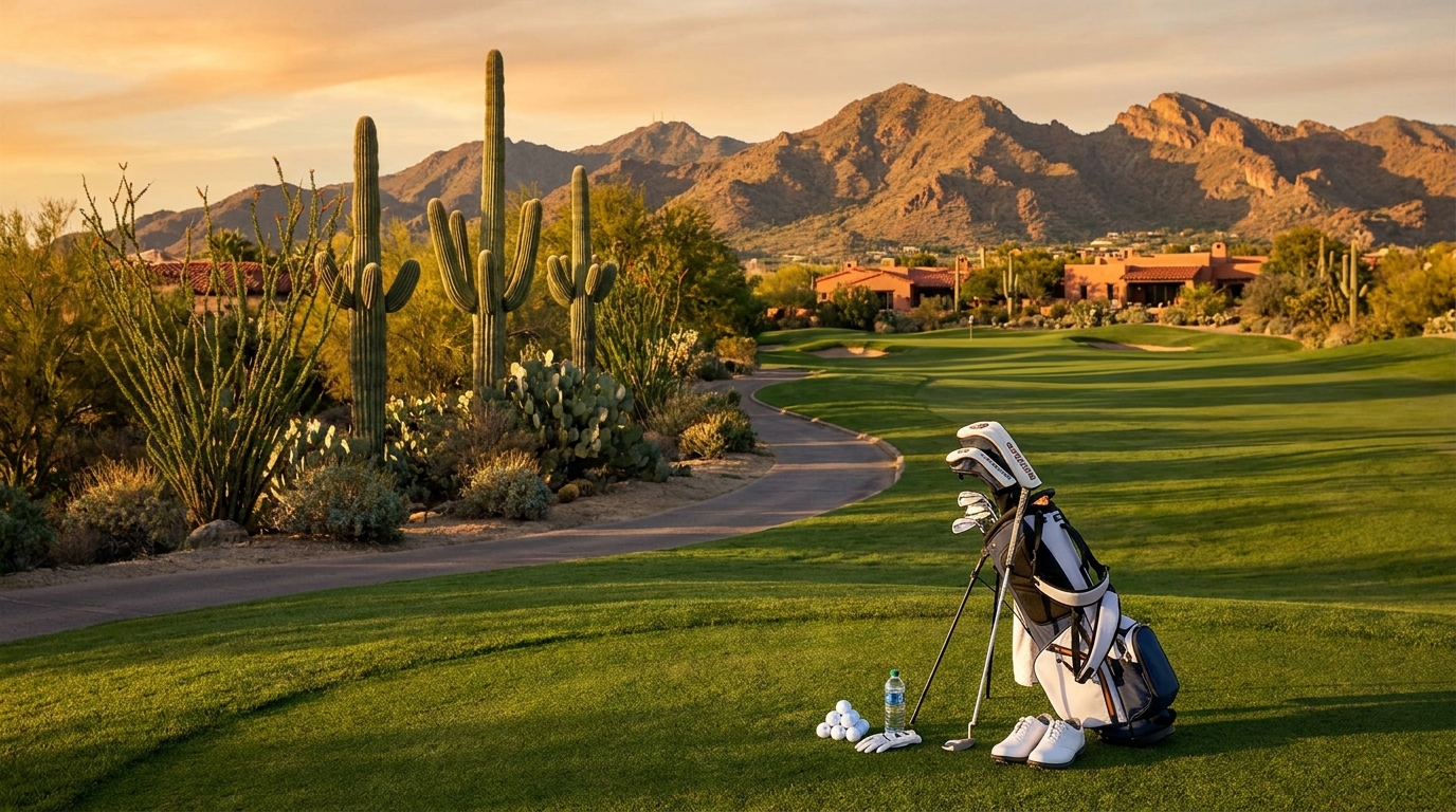 What to Bring to a Golf Course for the First Time in Scottsdale - public golf course in Scottsdale, AZ