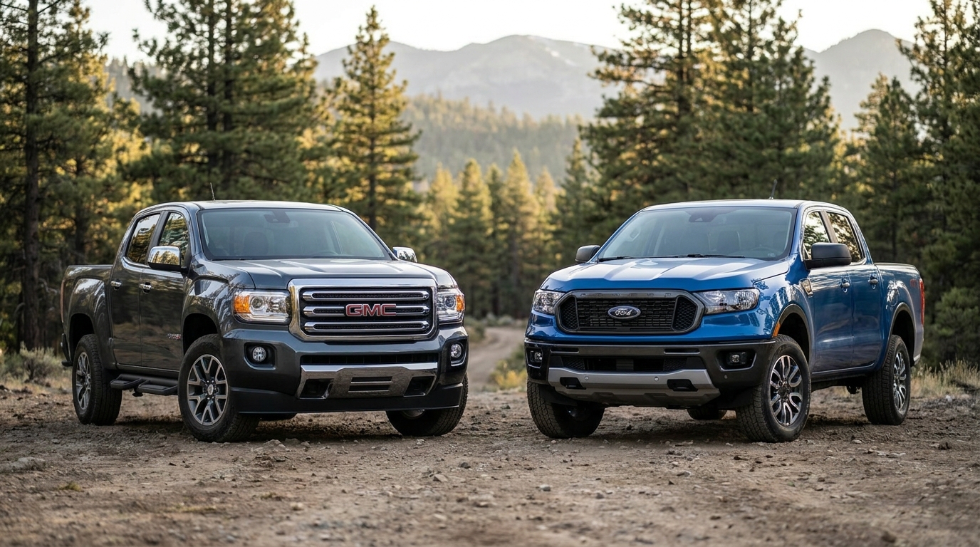 GMC Canyon vs Ford Ranger: Which Mid-Size Pickup Is Right for You
