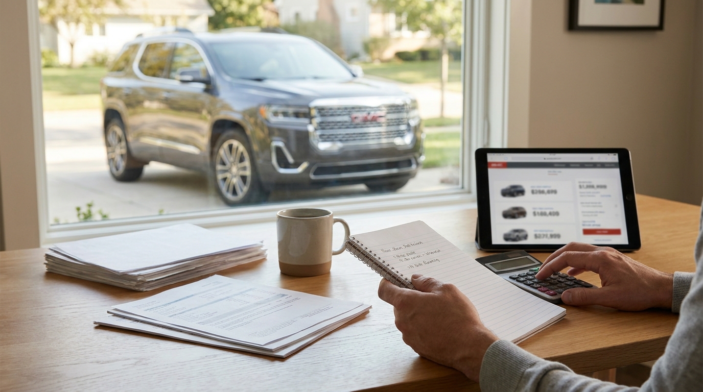 How to Budget for a New Car Purchase: Complete Financial Planning Guide - Buick GMC dealer