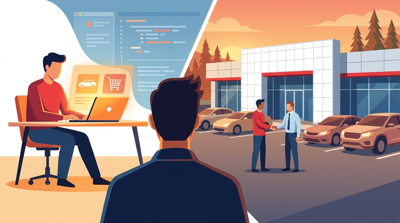 Buying a Toyota Online vs at a Dealership: What's Actually Different? - Auto Dealership in Woodville, TX
