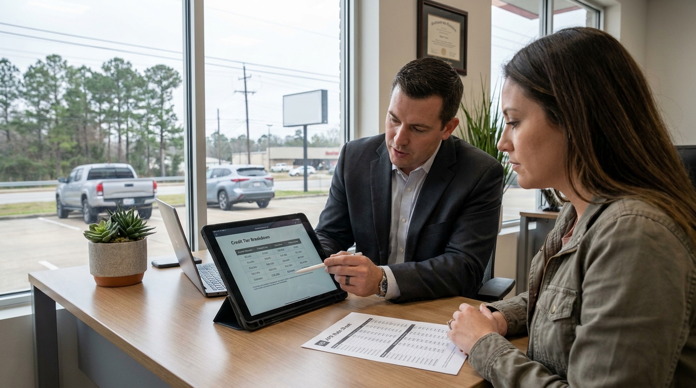 How Toyota Credit Tiers Work in Silsbee, TX - Toyota Dealership in Silsbee, TX