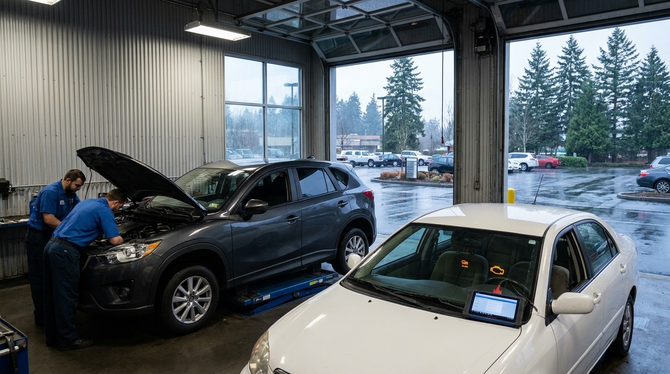 Nissan Check Engine Light: What to Do in Redmond, WA - Car Dealership in Redmond, WA