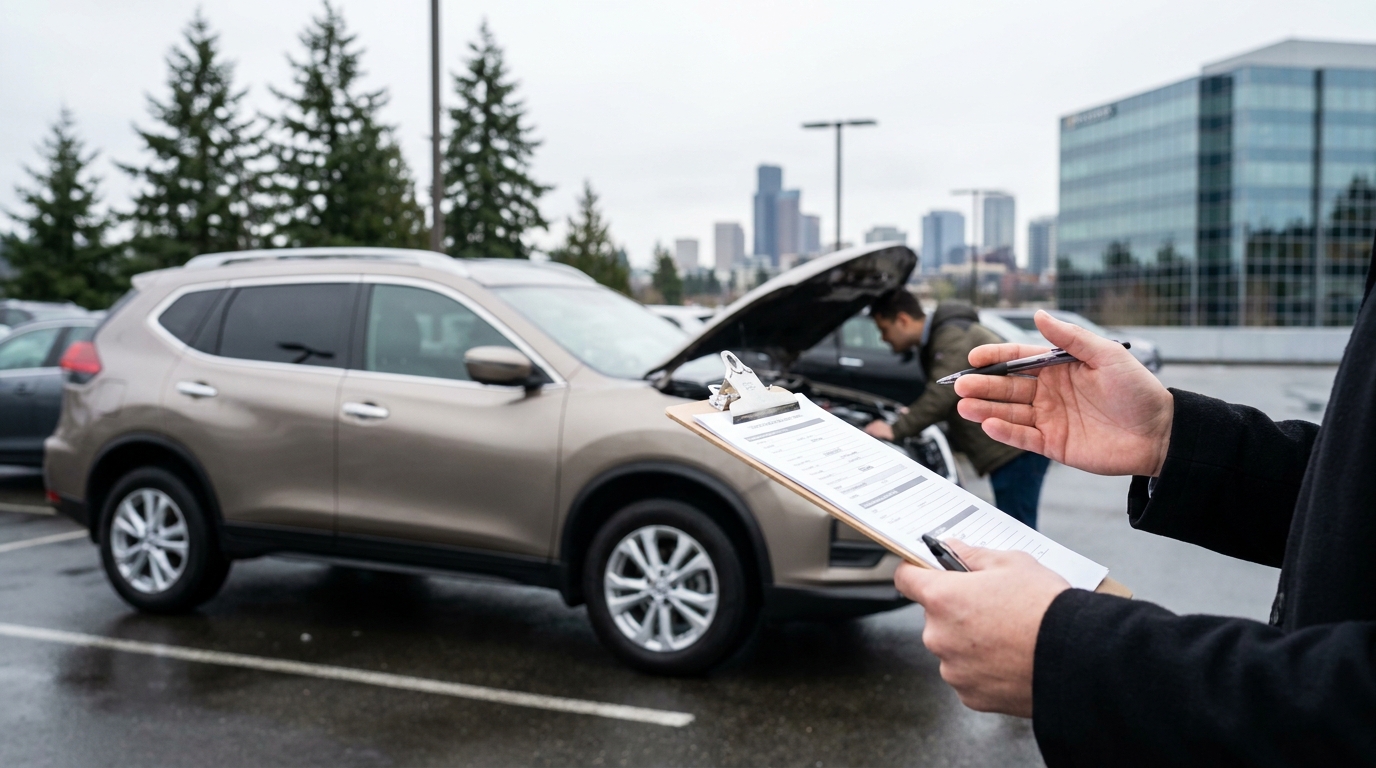 Certified Pre-Owned Nissan Buying Checklist for Bellevue Shoppers - Nissan dealer in Bellevue, WA